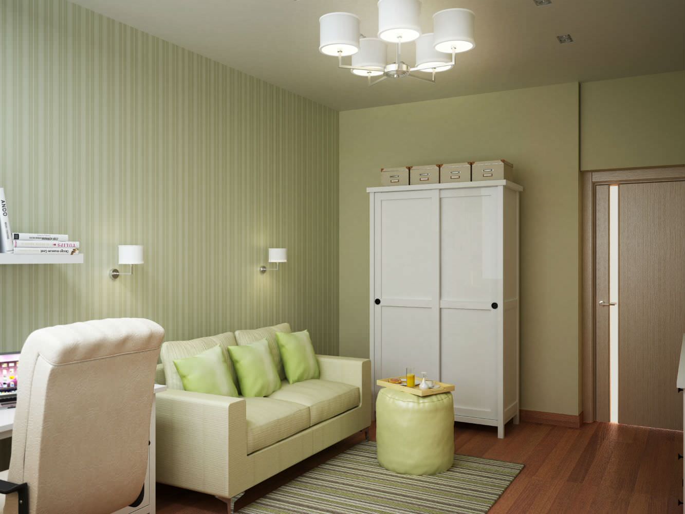 Дизайн-проект квартиры "Солнечный"