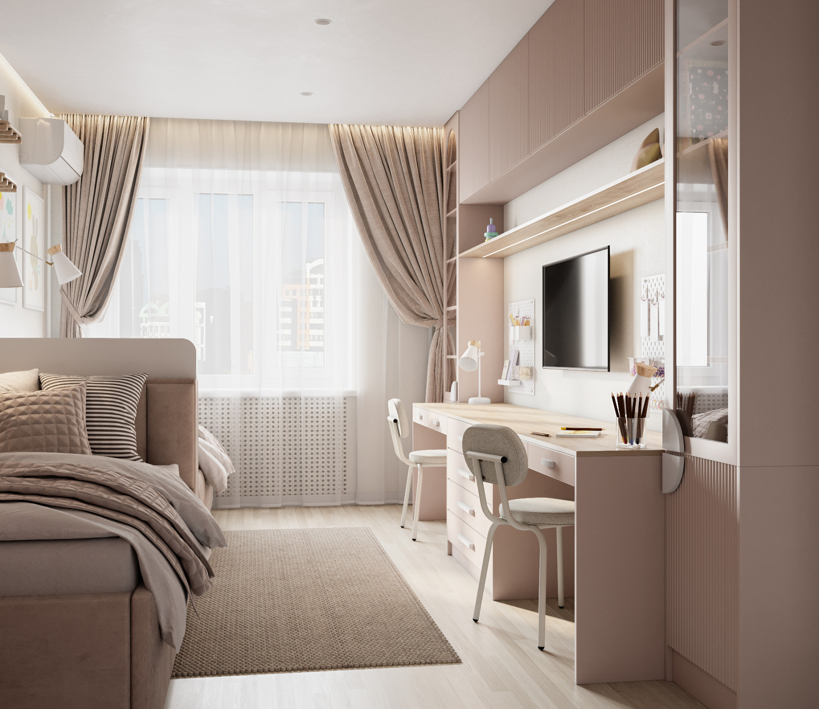 Обложка проекта: Интерьер детской комнаты в Ярославле