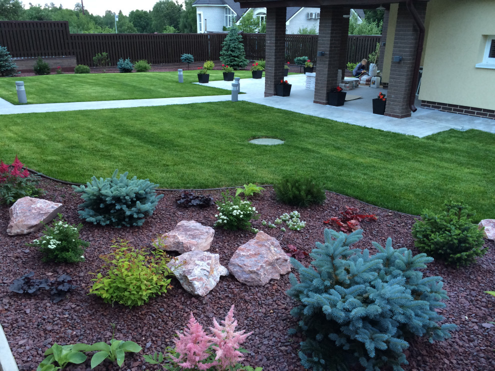 Нагорный - минималистичный сад