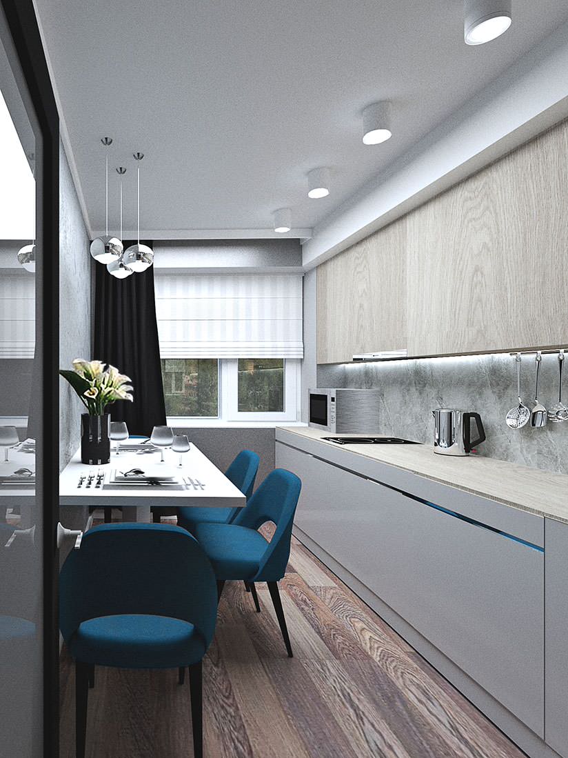 Обложка проекта: Квартира для холостяка