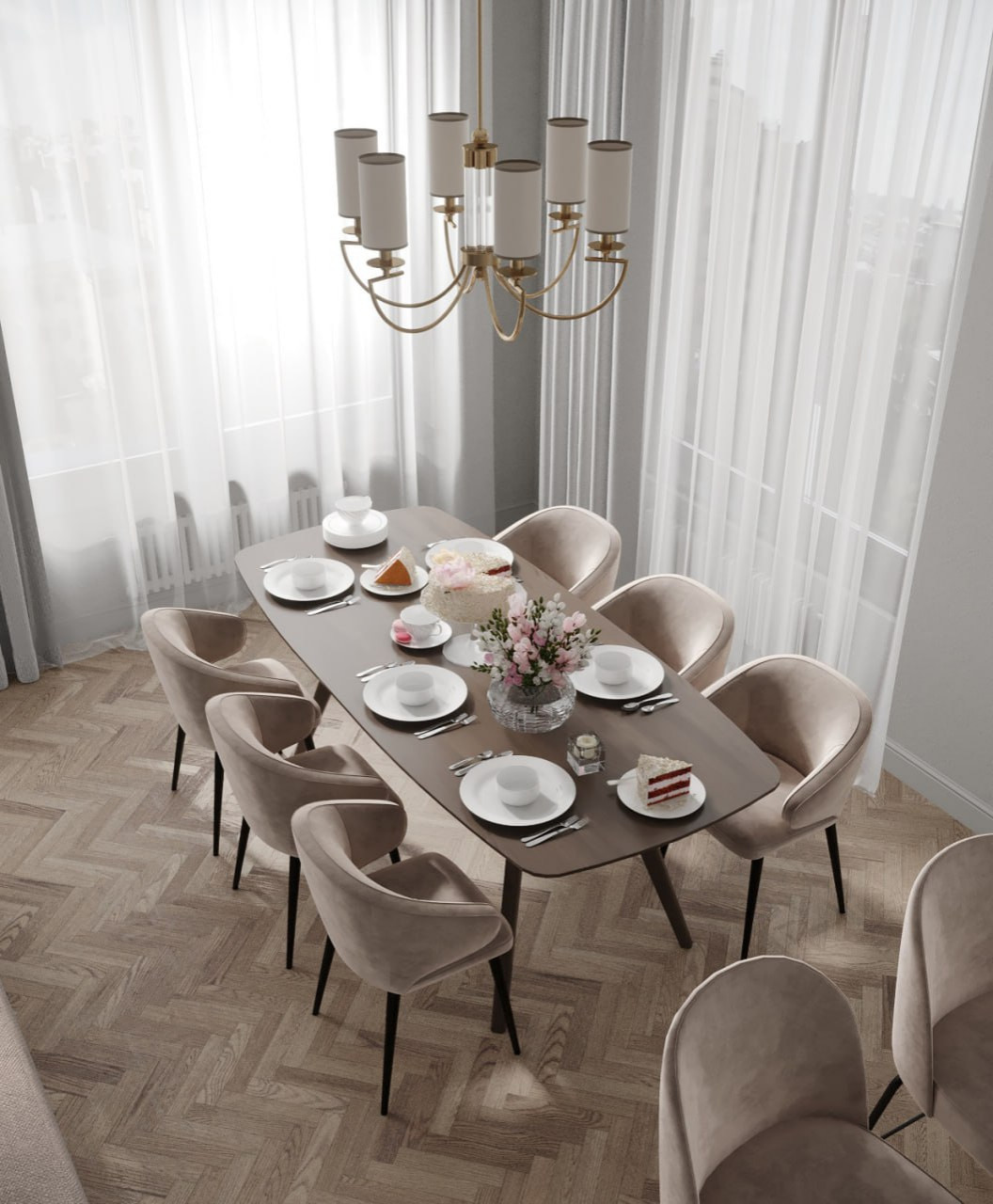 Гостинная в стиле Арт Деко