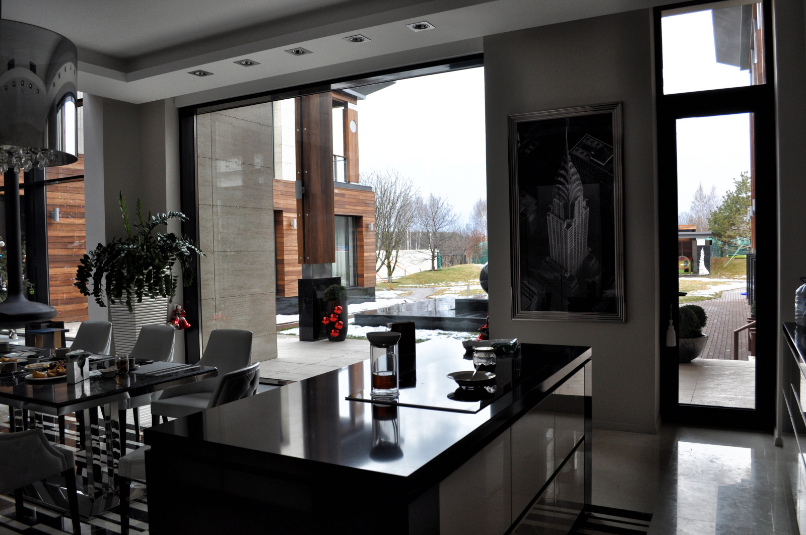 Nero Marquina, Hanstone quartz