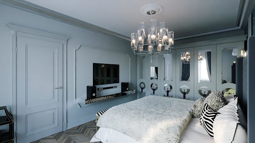 Проект трех комнатной квартиры в 100м2