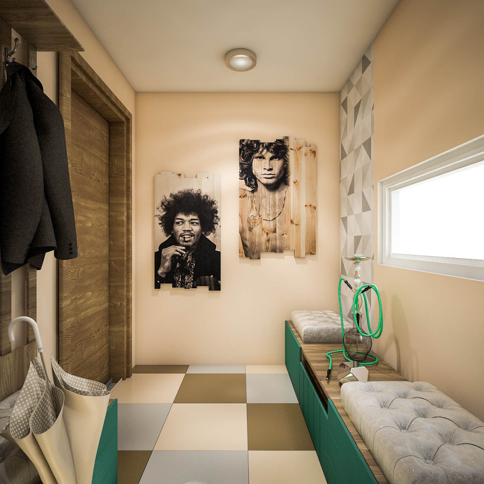 Кухня-столовая для молодой семьис одним ребенком