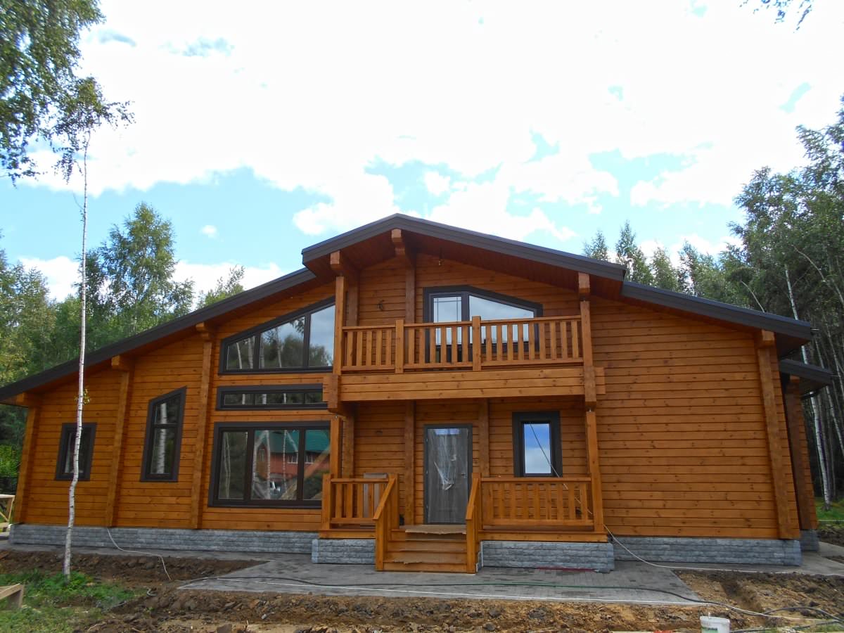 Дом из клееного бруса "Марфино"