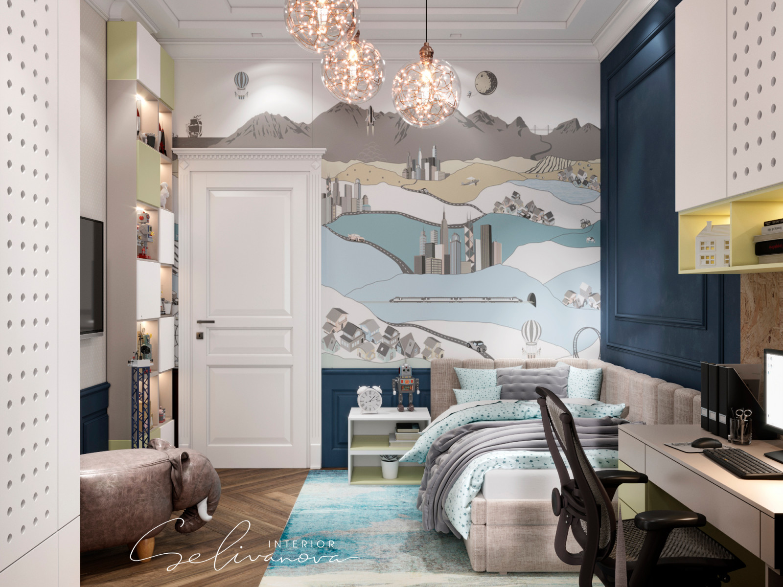 Обложка проекта: Проект интерьера частного дома Самара