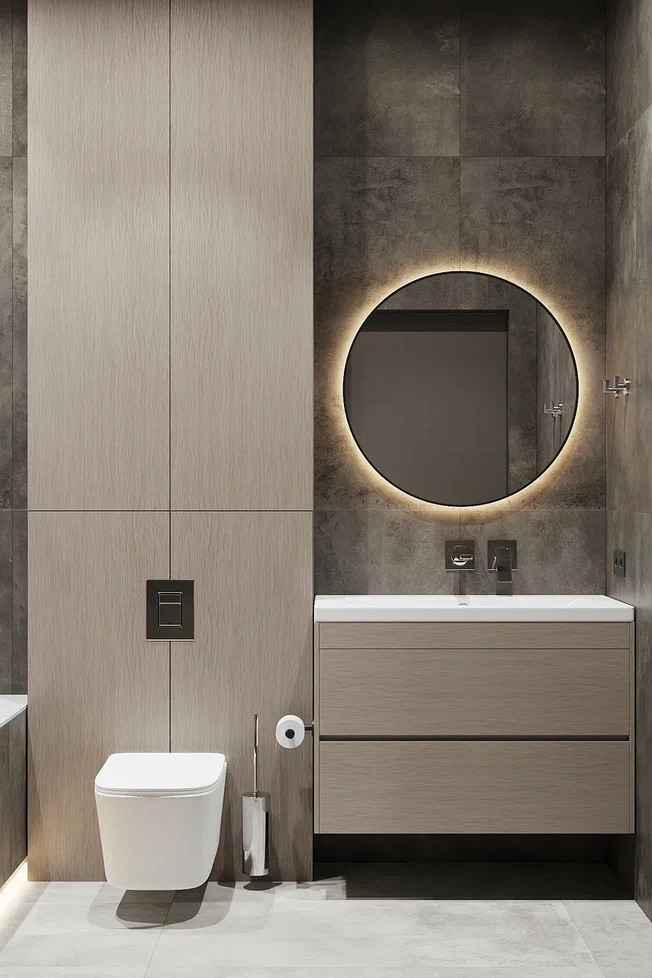 ЖК «Hide», квартира в стиле современный минимализм