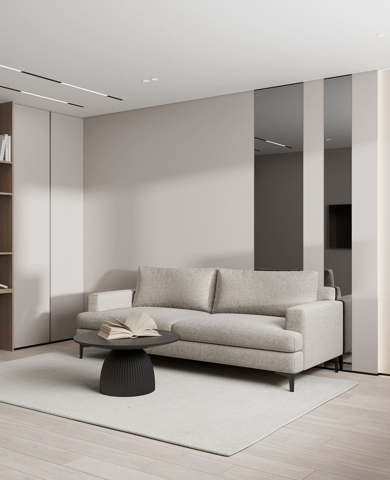 Дизайн-проект пентхауса для молодой пары