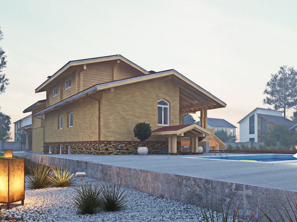 Проект дома в Новосибирске