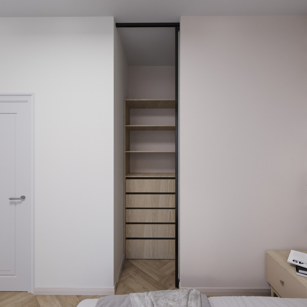 Квартира. Москва. Ореховый бульвар. Эскизы + рабочие фото с реализации проекта