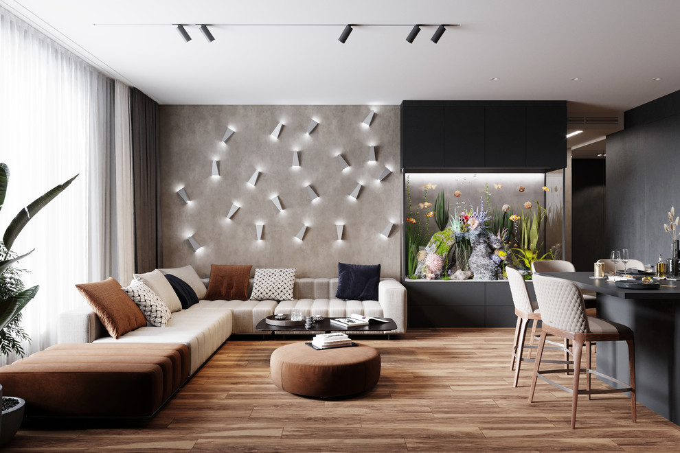 Квартира 148 кв.м. в современном стиле в ЖК Вавилова 4.