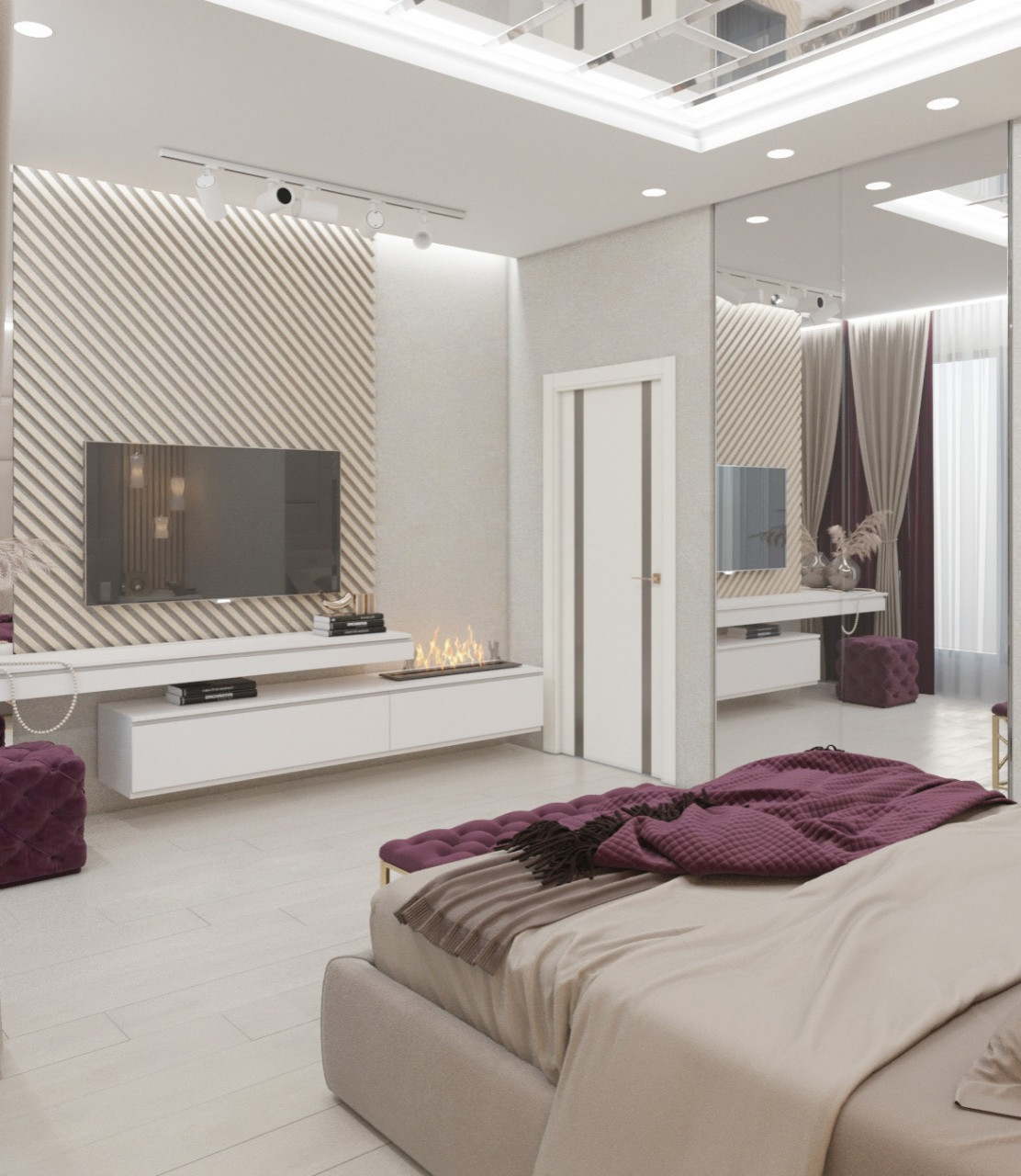 Проект 2-х комнатной квартиры в Апартаментах Лахта Плаза