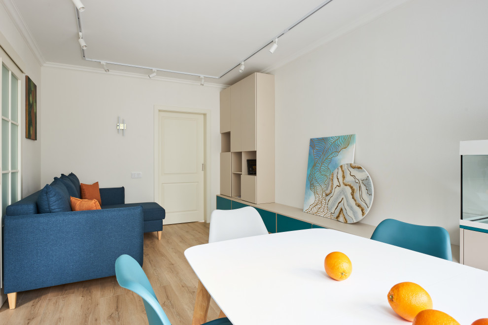 Интерьер трехкомнатной квартиры 83м2 _ ZeLBor