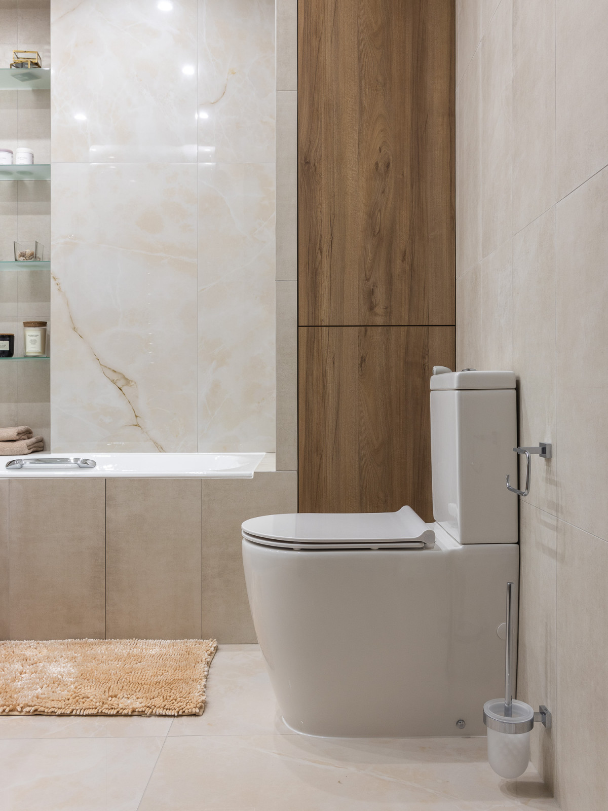 Обложка проекта: Реализованный проект квартиры 120 кв.м.