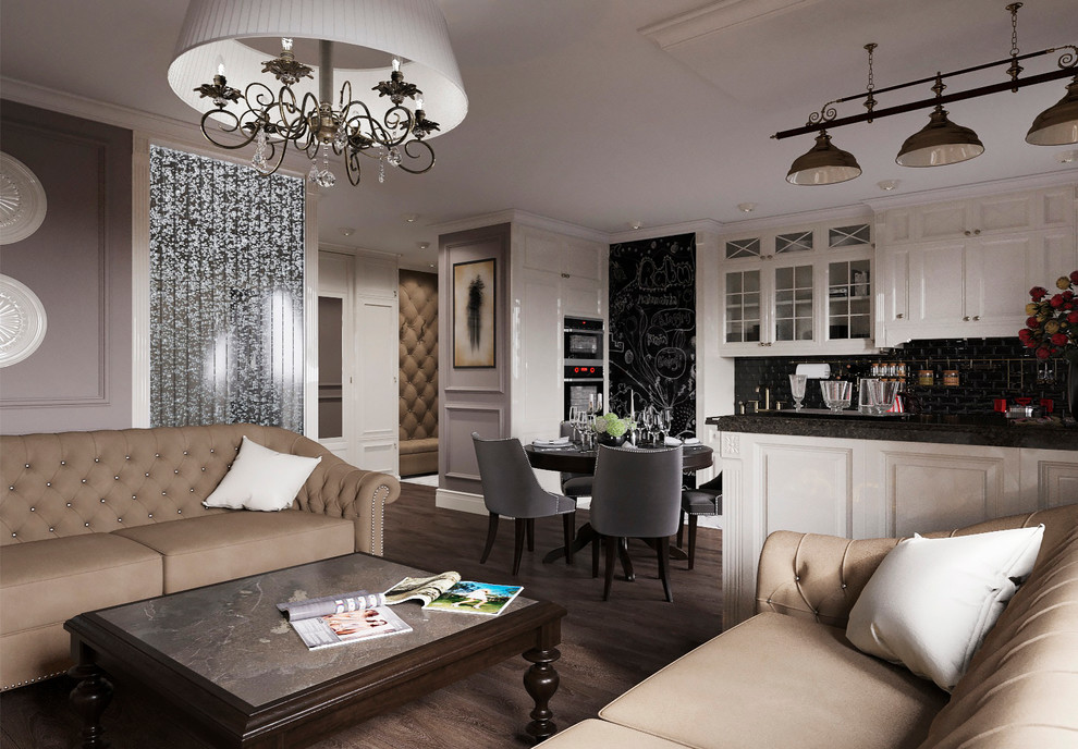 Гостиная в стиле ар-деко