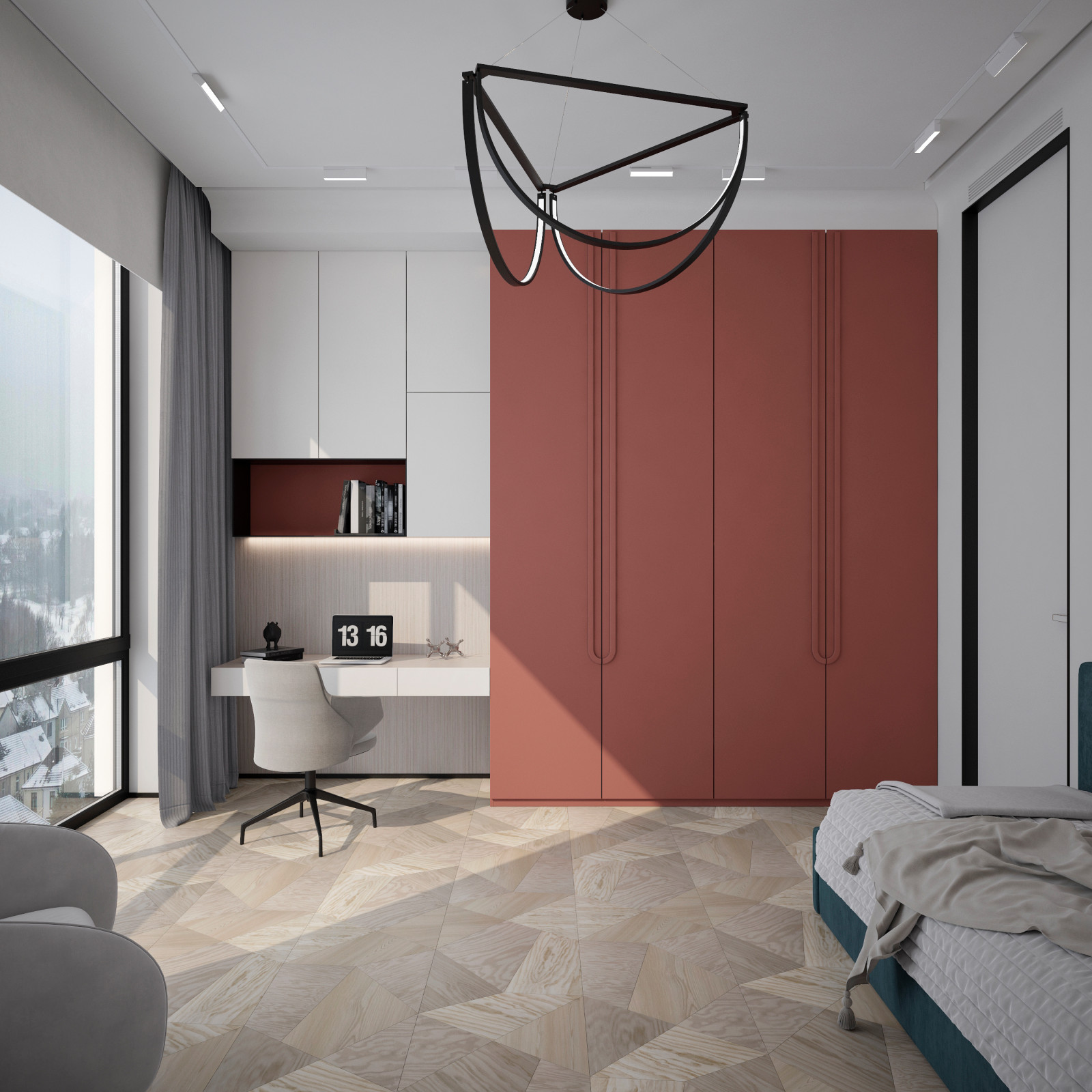 Квартира с террасой - Москва. 300 кв.м.