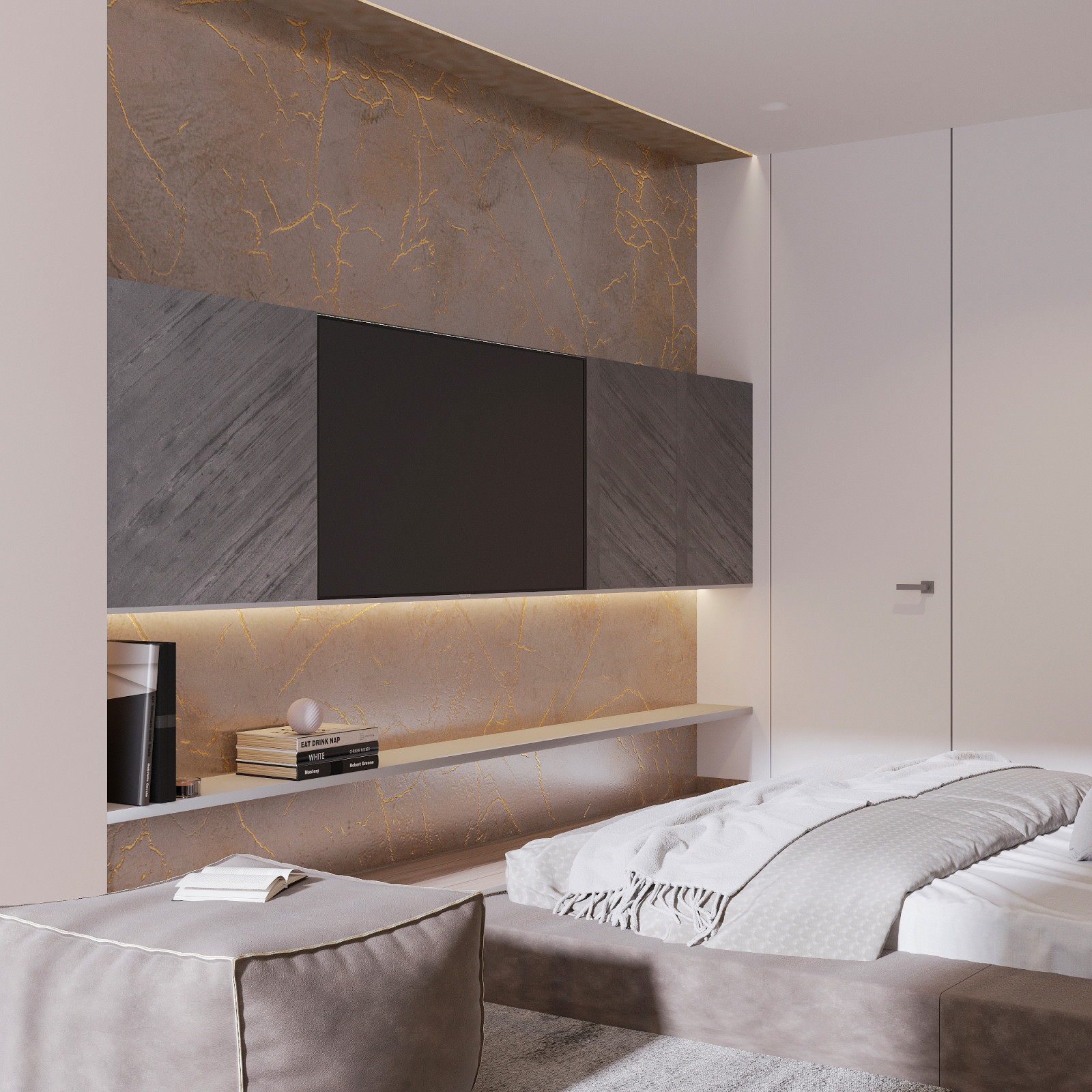 Дизайн-проект квартиры в жк Аквамарин г. Владивостока