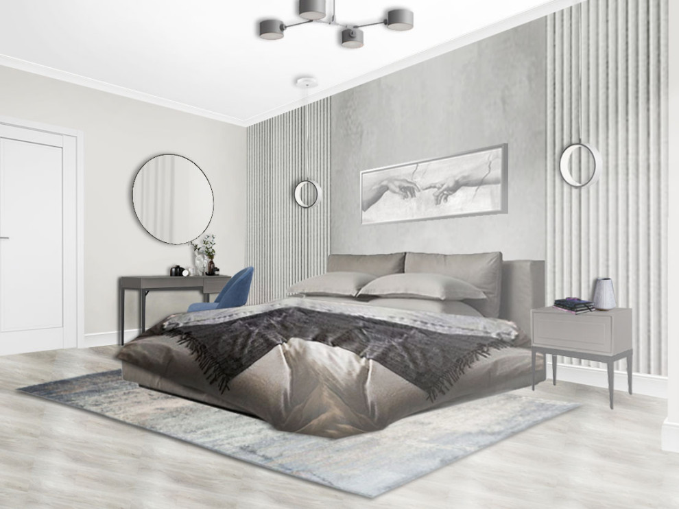 Обложка проекта: 3д коллаж спальни