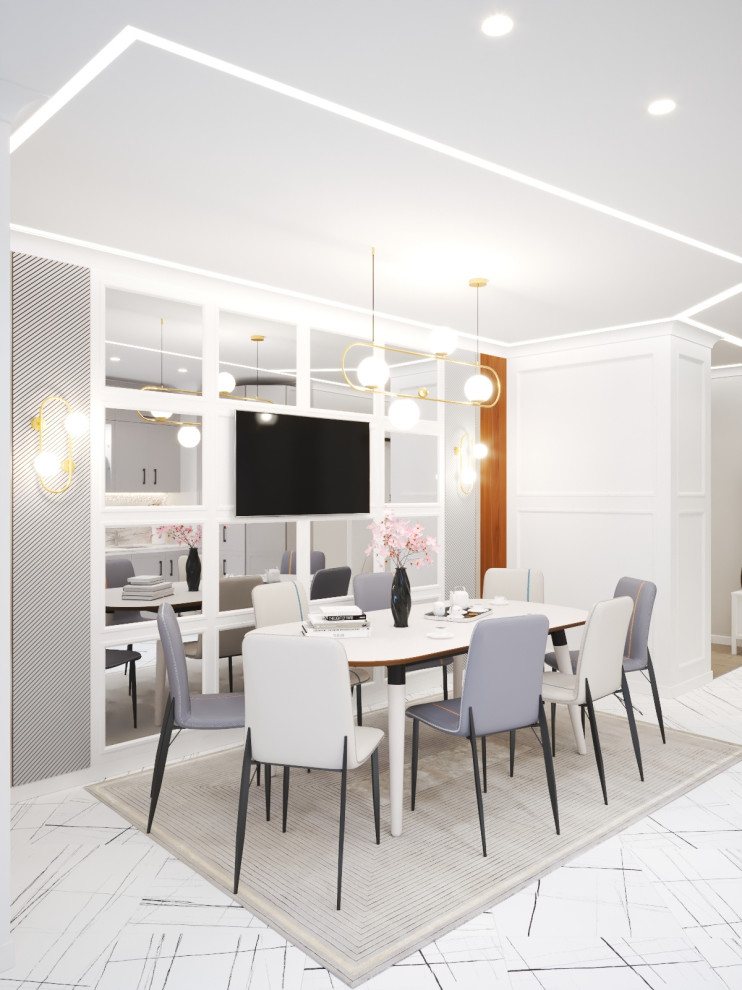 Обложка проекта: Трехкомнатная квартира / Чебоксары / 2022 год