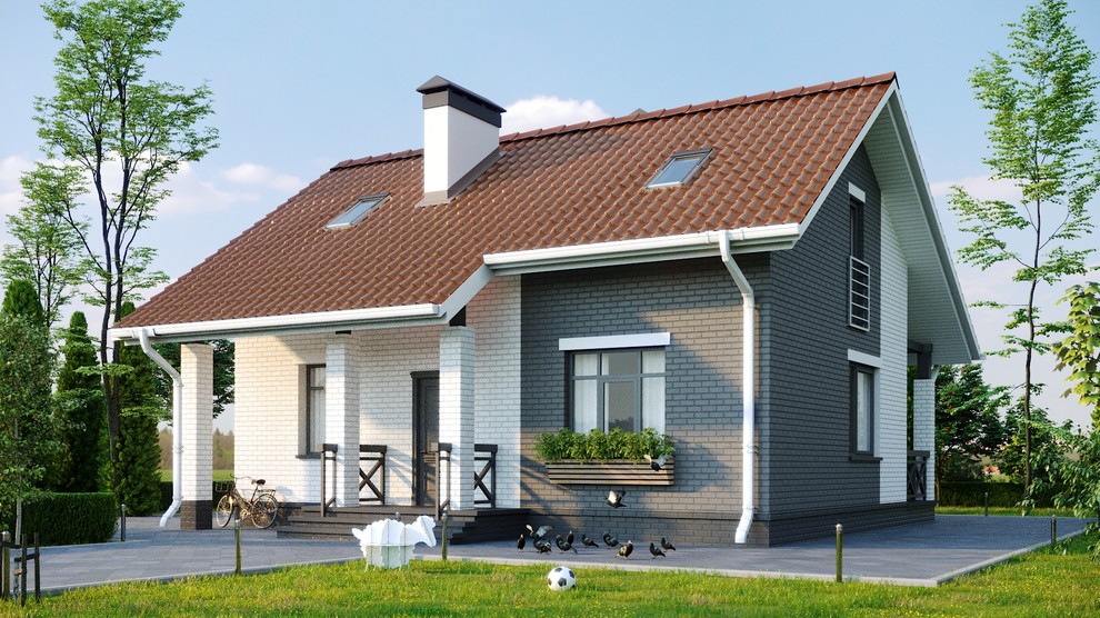 Типовые проекты домов для коттеджного поселка "Летний берег"