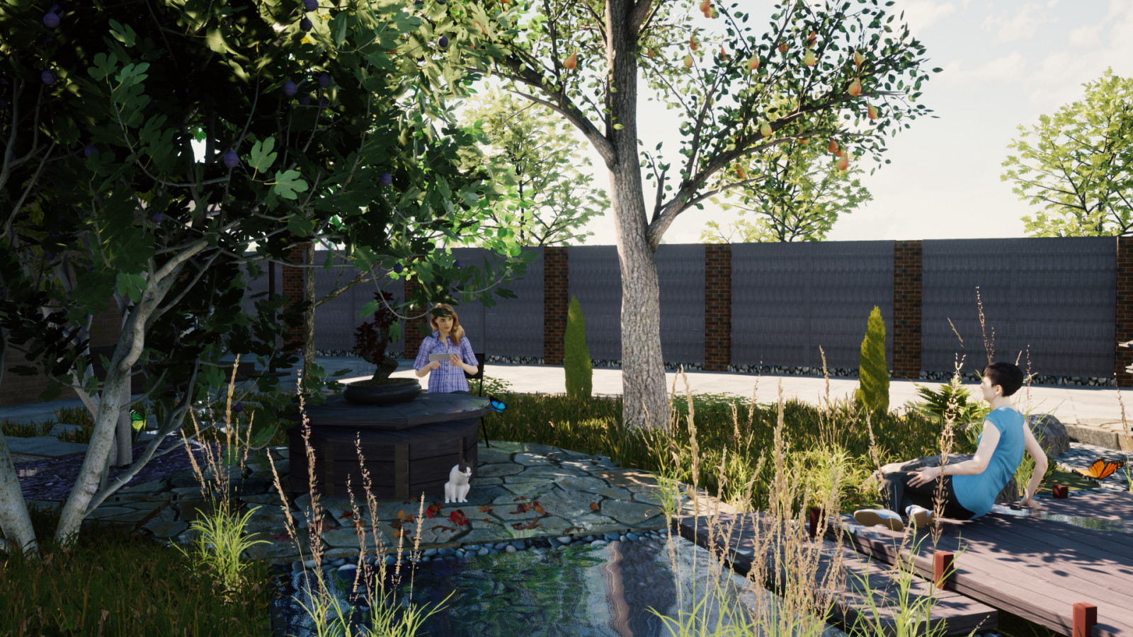 Благоустройство дачного участка. Сад в японском стиле