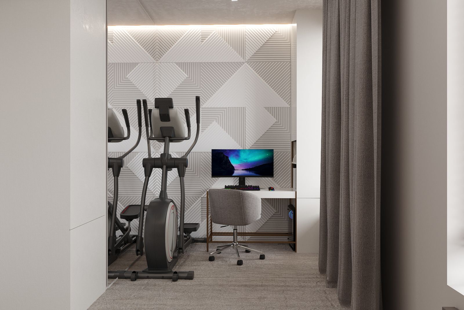 Дом в стиле хай-тек в Краснодаре