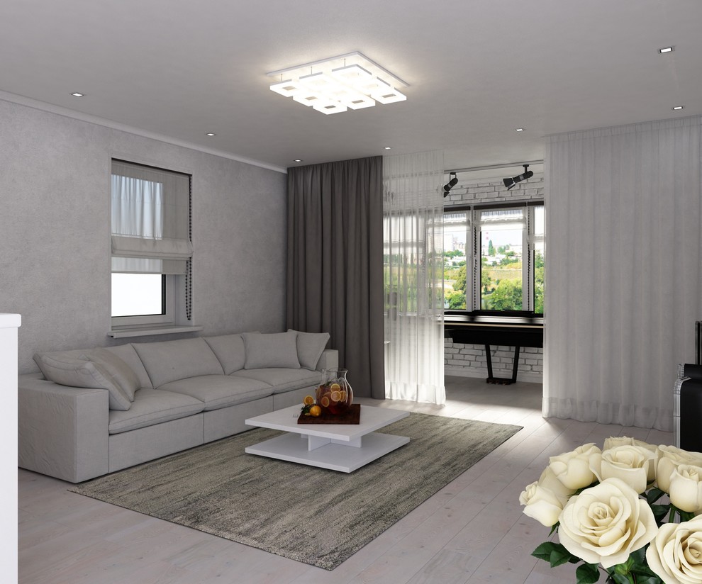 Четырехкомнатная квартира в современном стиле в Клину