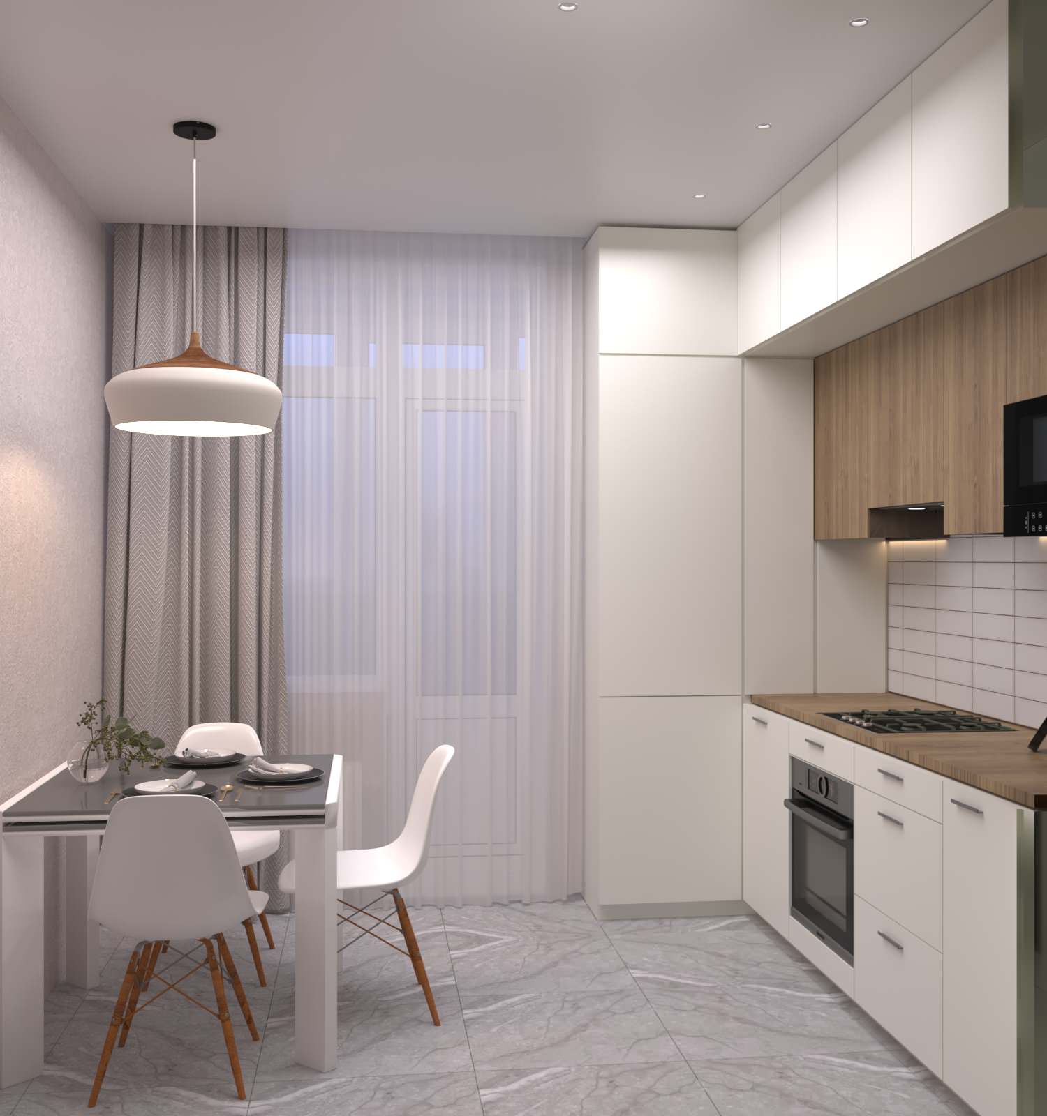 Кухня  ЖК Вересаево