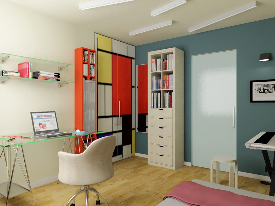 Двухкомнатная квартира в современном стиле