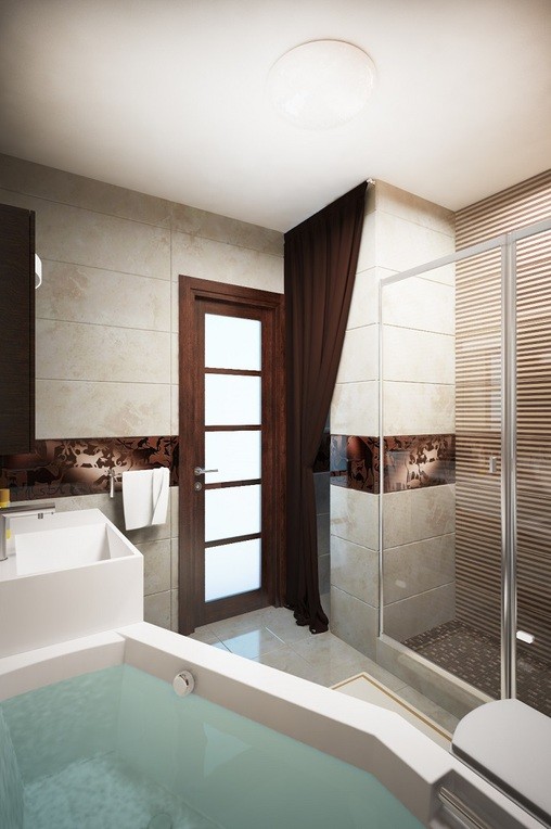 Дизайн интерьера двухкомнатной квартиры в новостройке по ул. Калинина