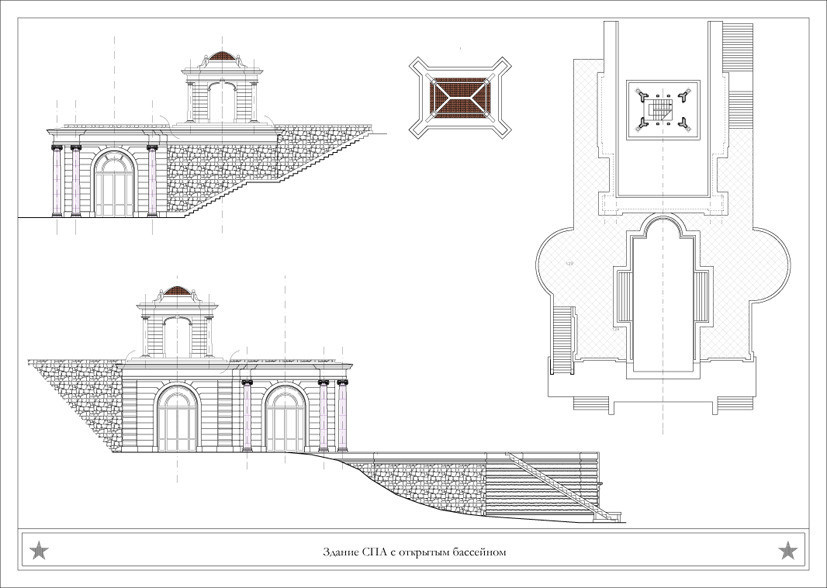 Обложка проекта: Усадьба на Волге