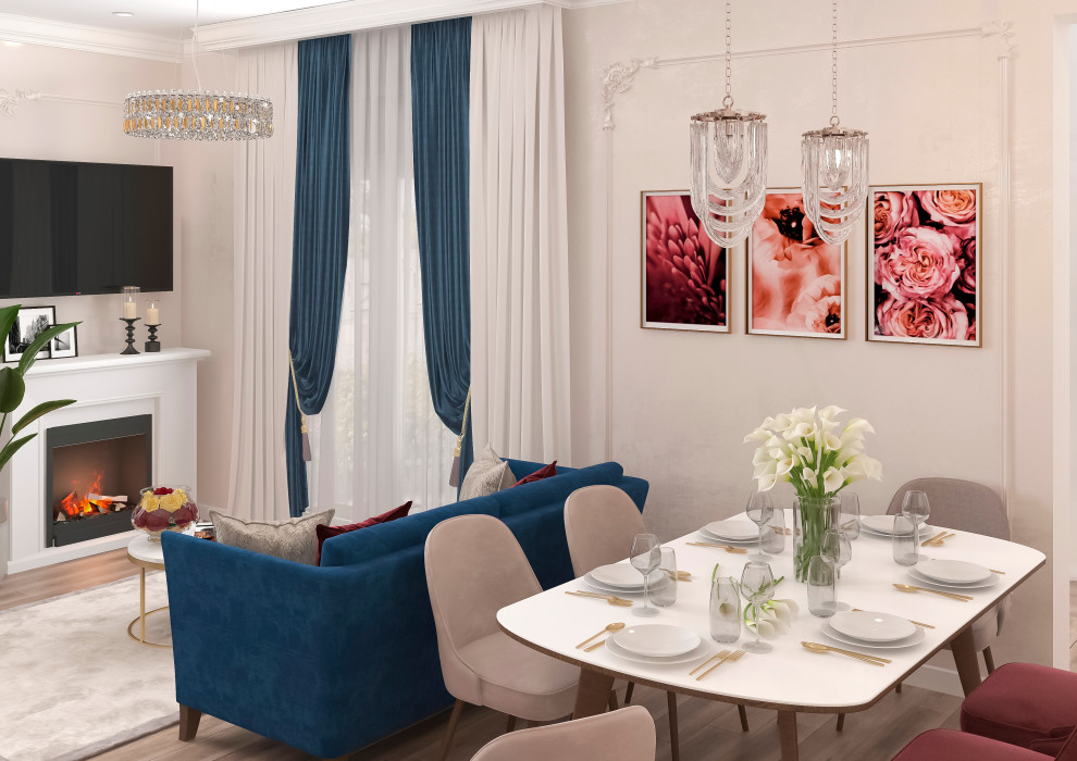 Дизайн-проект двухуровневой квартиры. г.Калининград