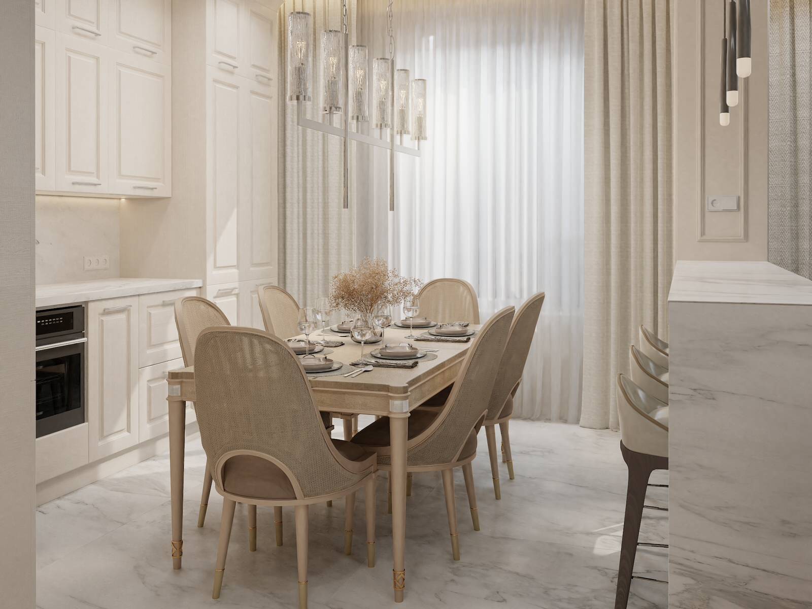 Кухня с островом