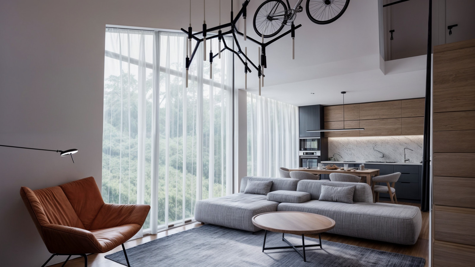 Проект 2-х уровневых апартаментов