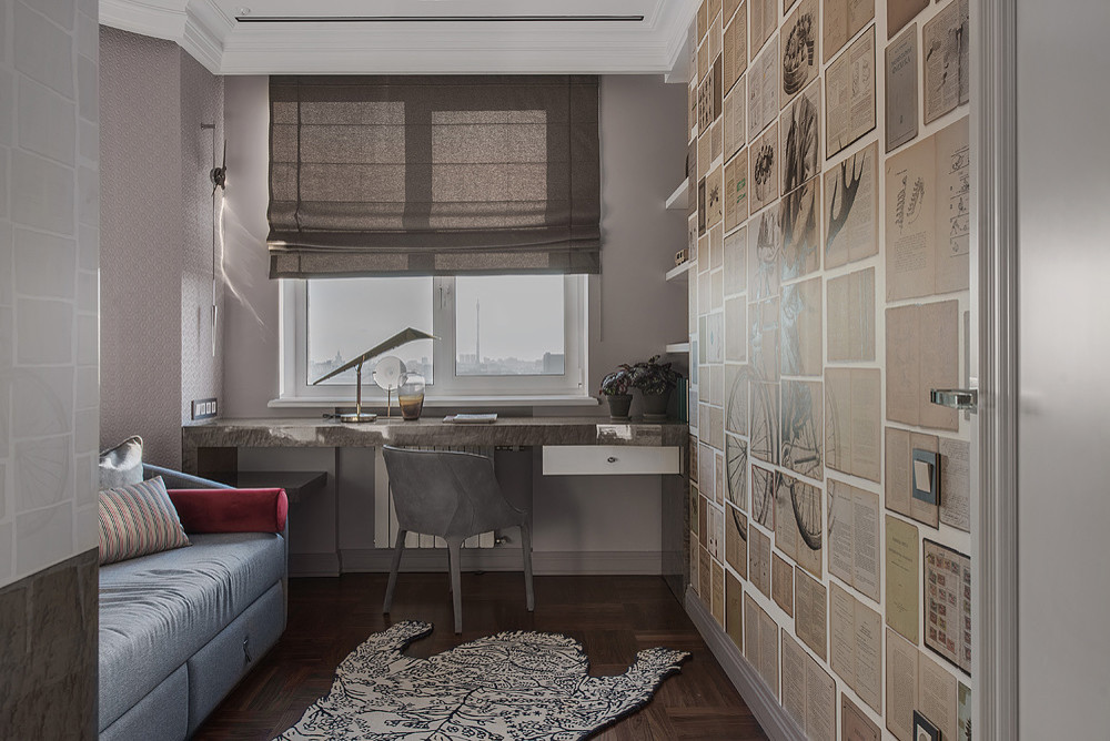 Квартира в Москве "Небо , самолёт , девушка"