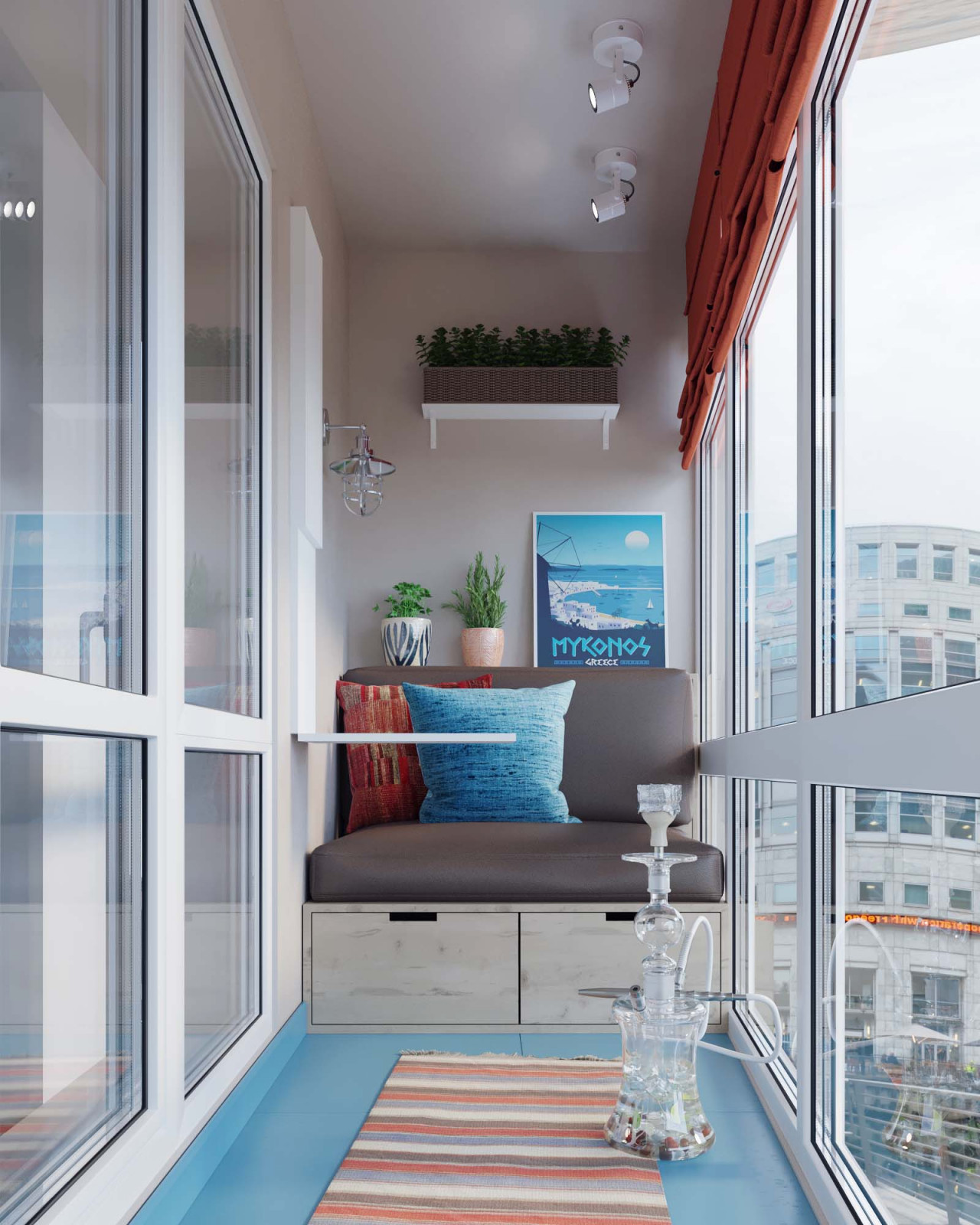 Интерьер с камерунской шляпой