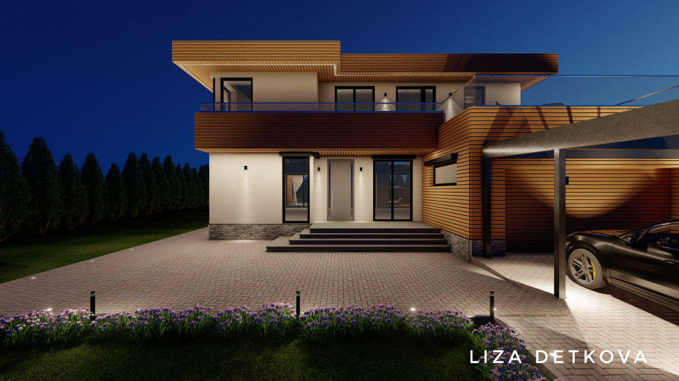 Усадьба: дом, баня, ландшафтный дизайн