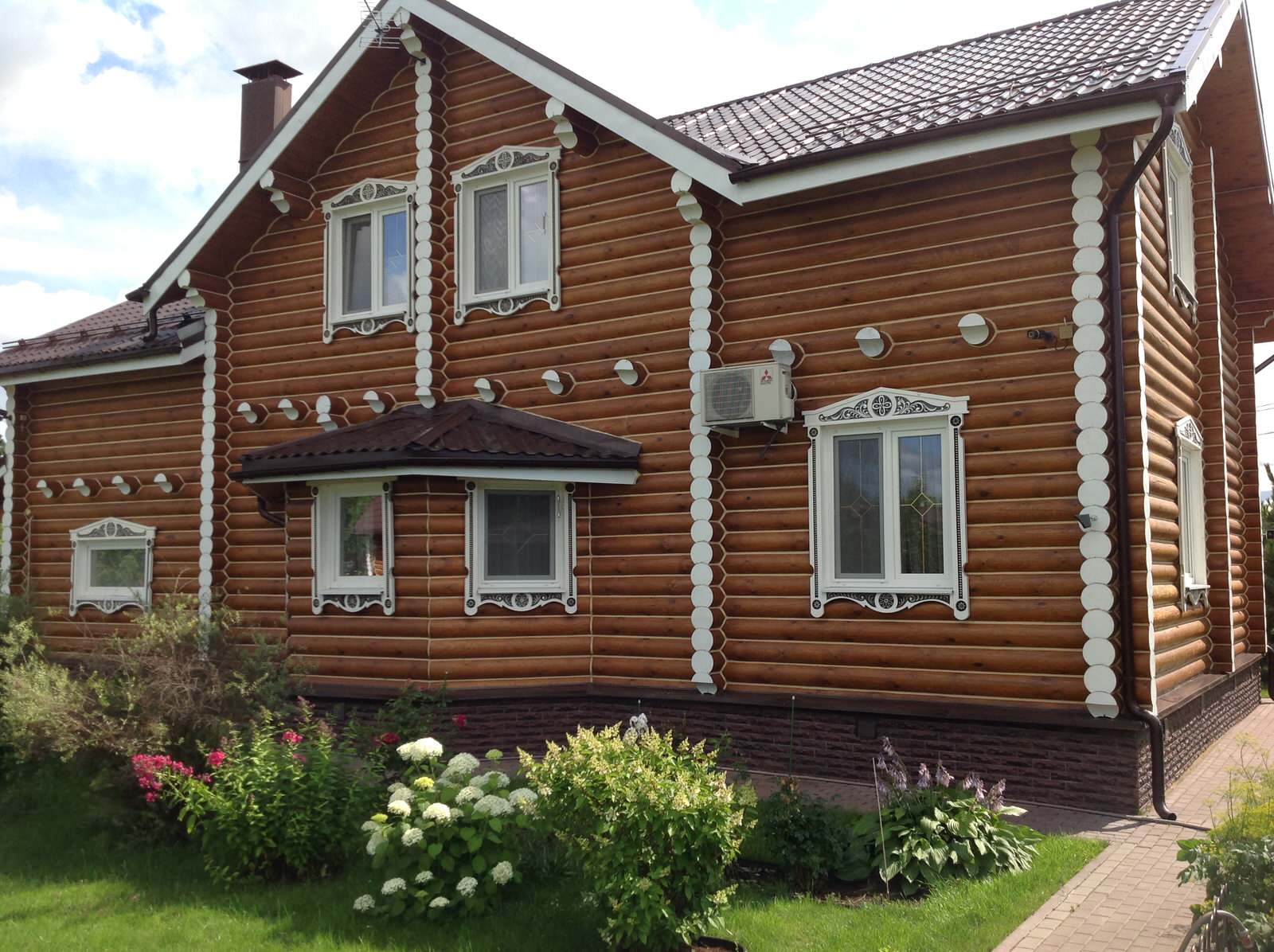 Дом частного клиента, использованы материалы Remmers