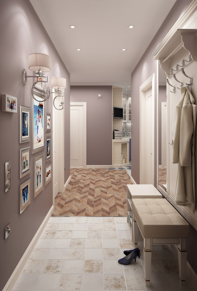 Под парусами. Прихожая и коридор.