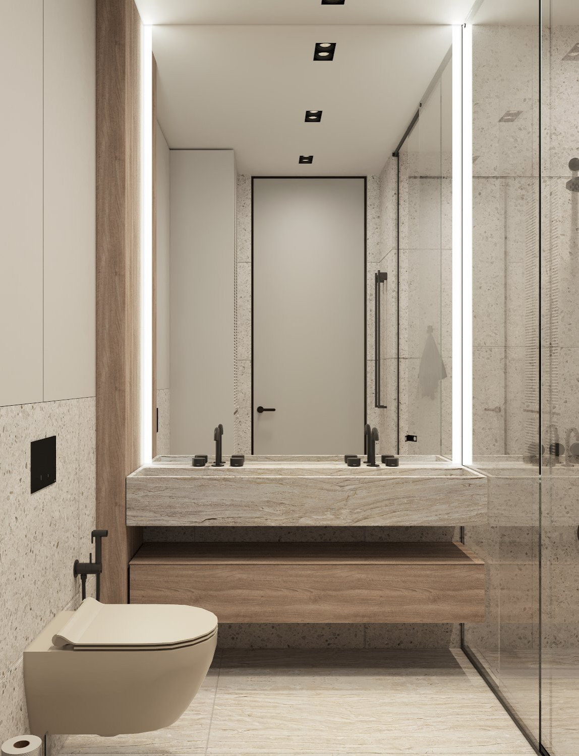 Дизайн проект квартиры 80м2