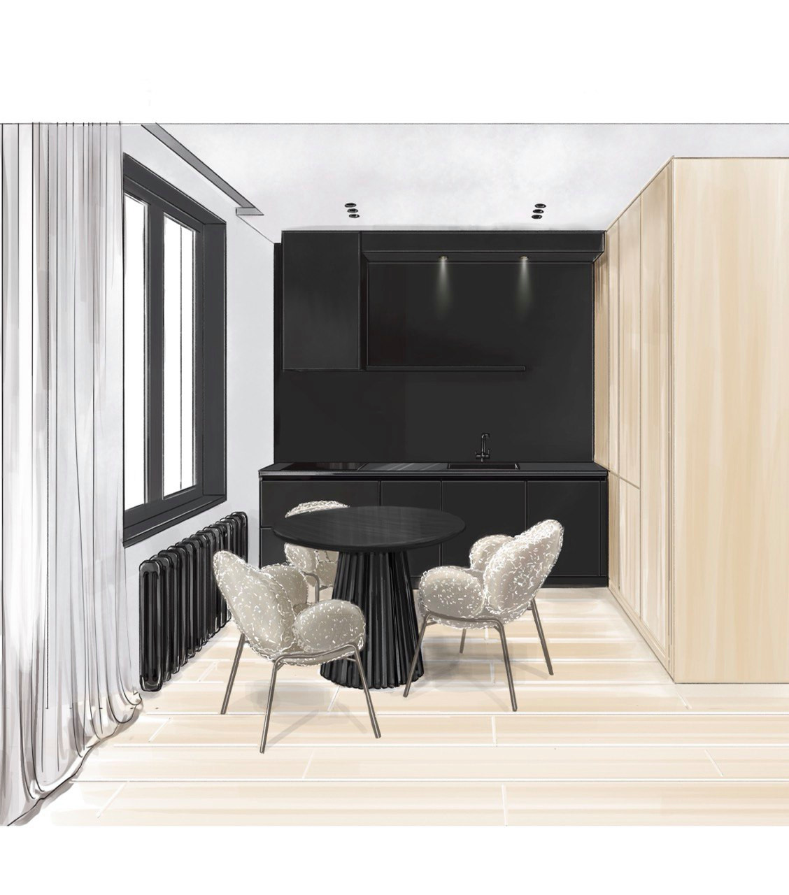 Обложка проекта: Квартира холостяка