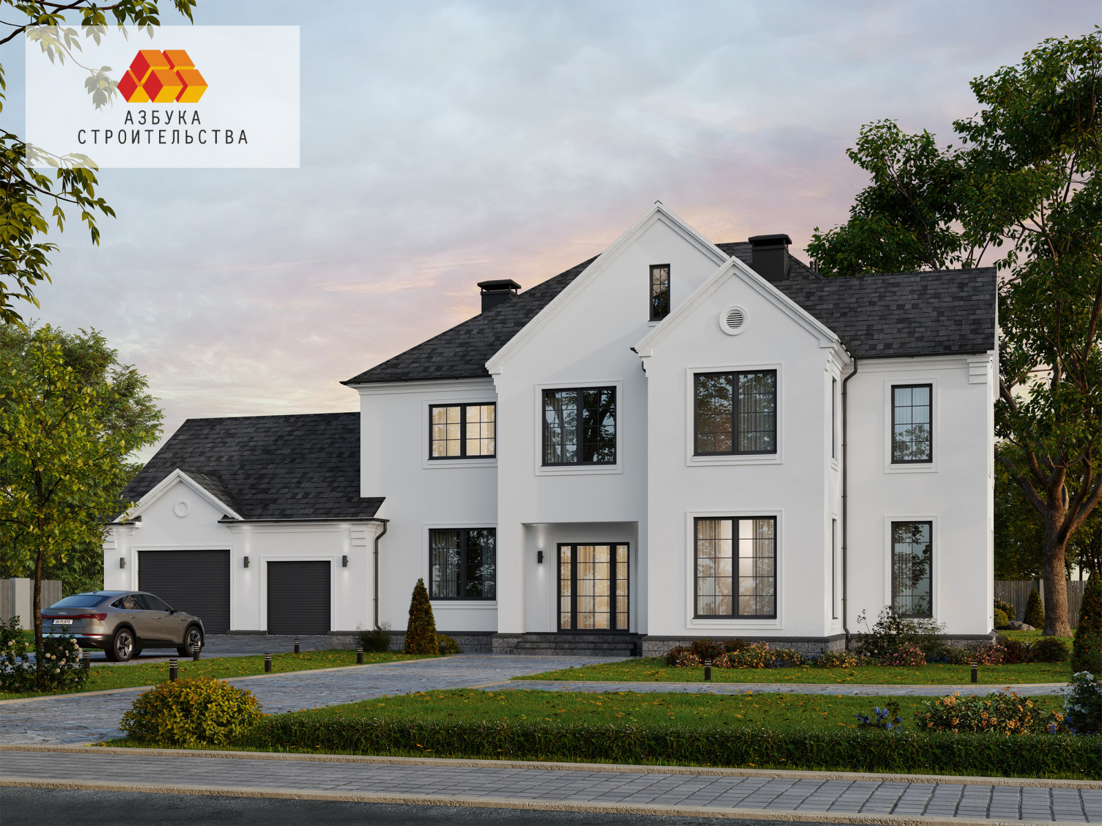 Обложка проекта: Проект дома с гаражом