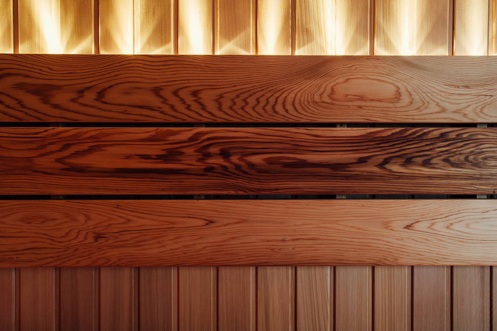 Подсветка в парной.