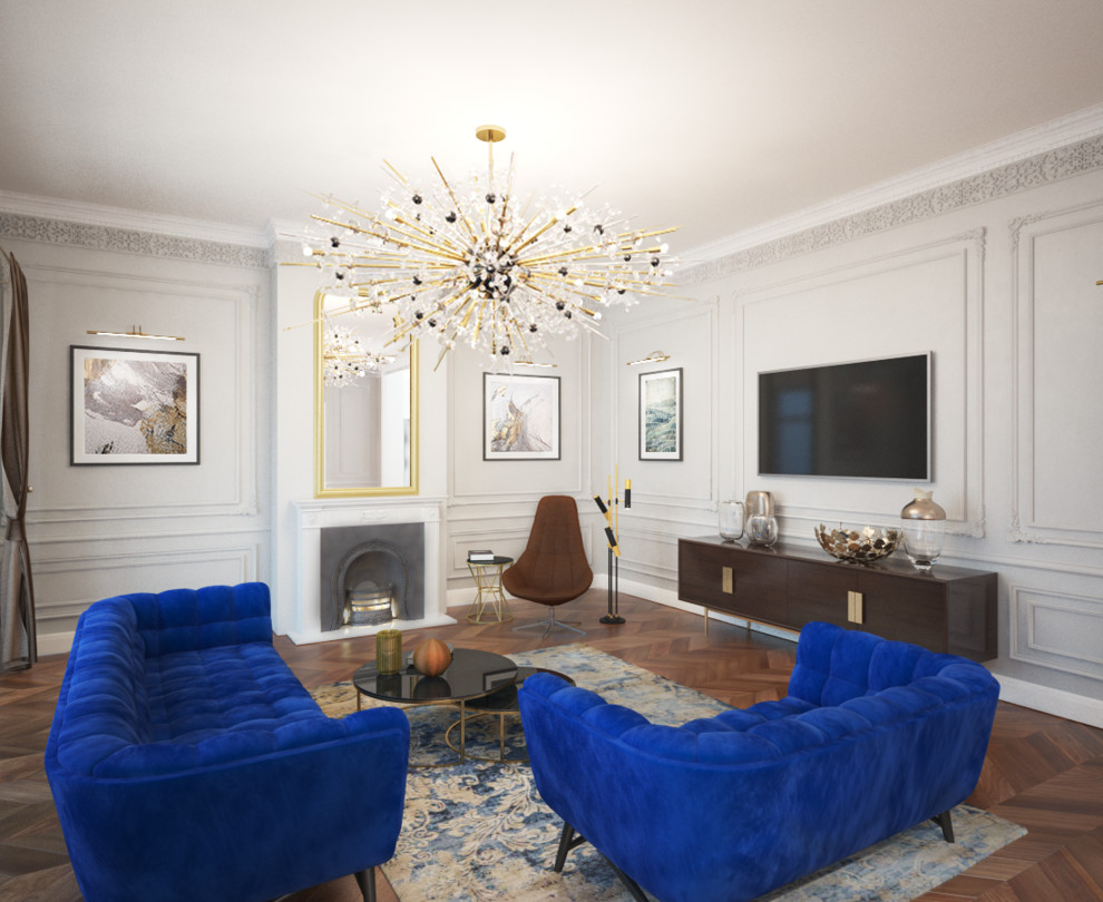 Загородный дом в стиле современная классика