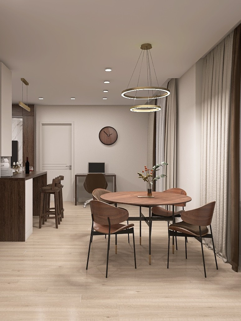 Кухня-гостиная для семьи