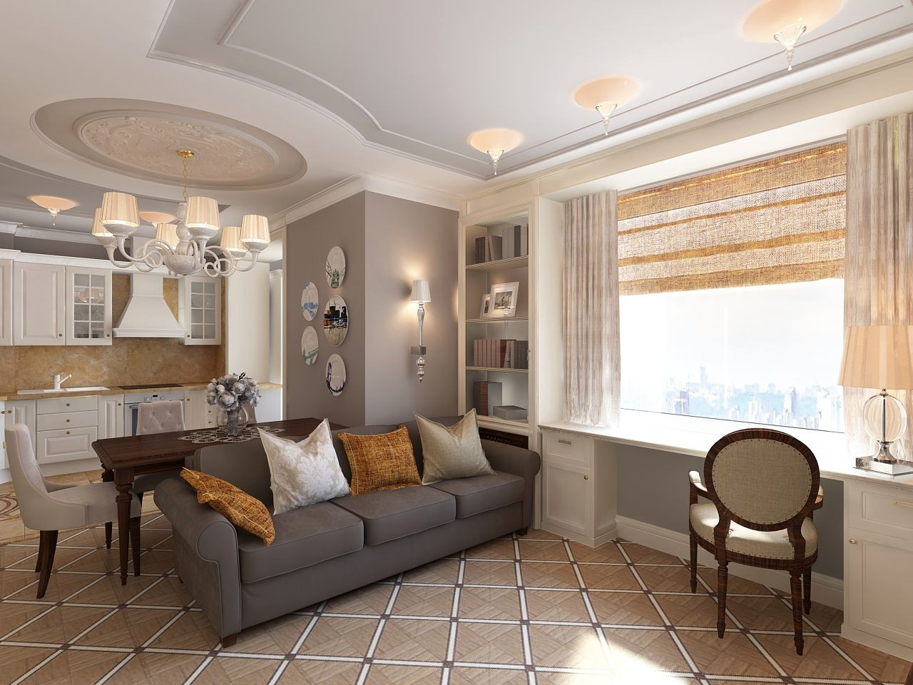 Жилые интерьеры