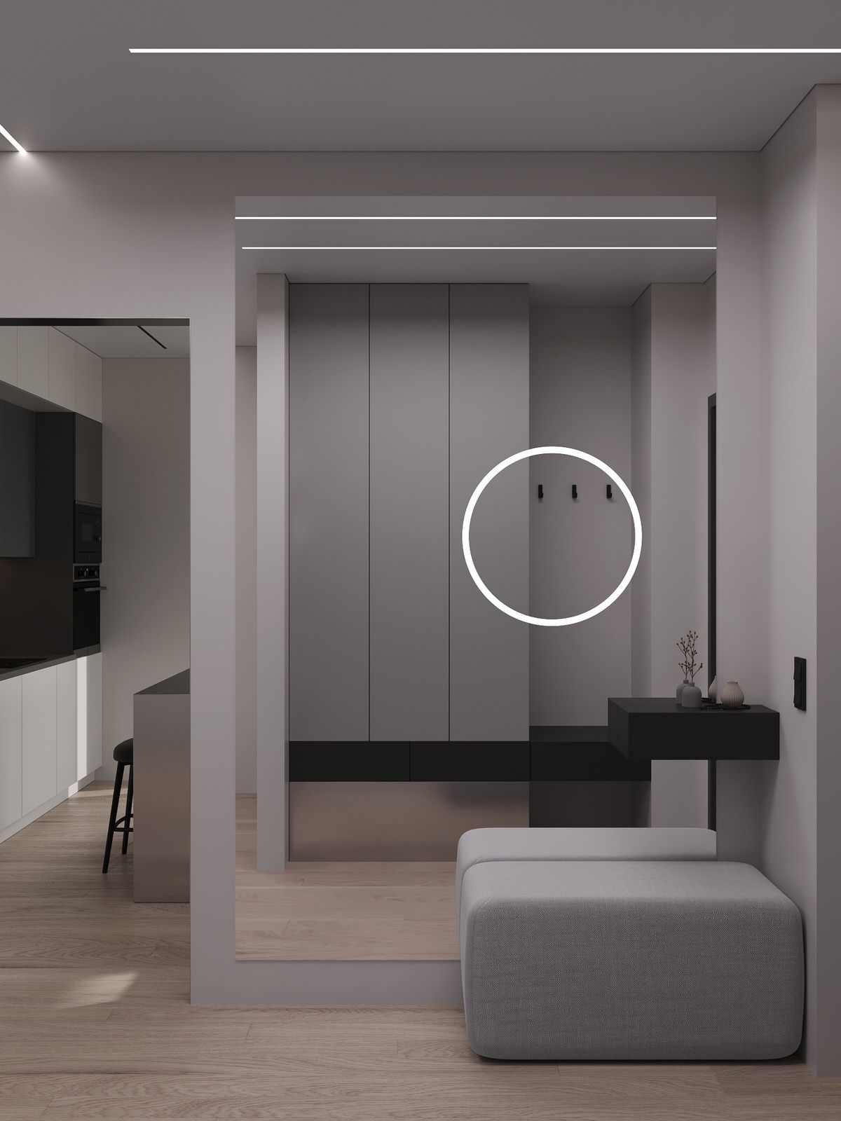 Частный дом в п. Южный с стиле минимализм