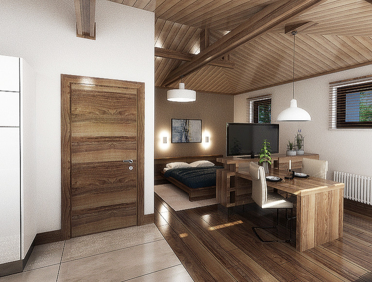 помещение для персонала обслуги в частном жилом доме