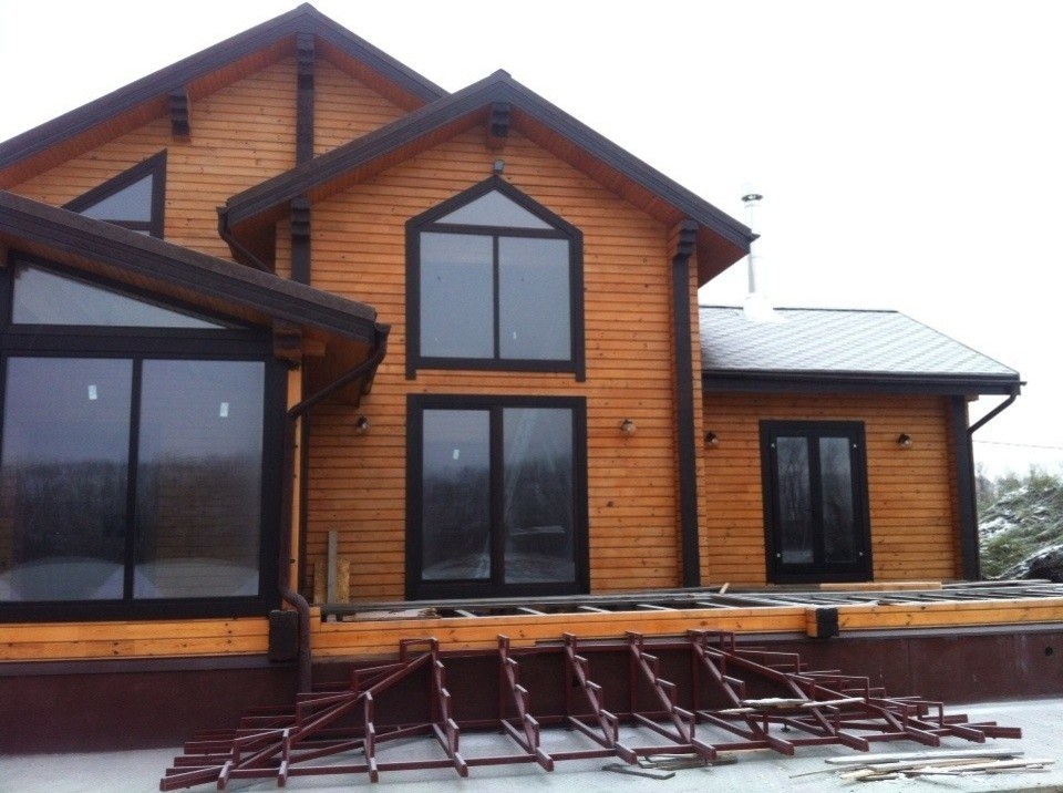 Дома из клееного бруса