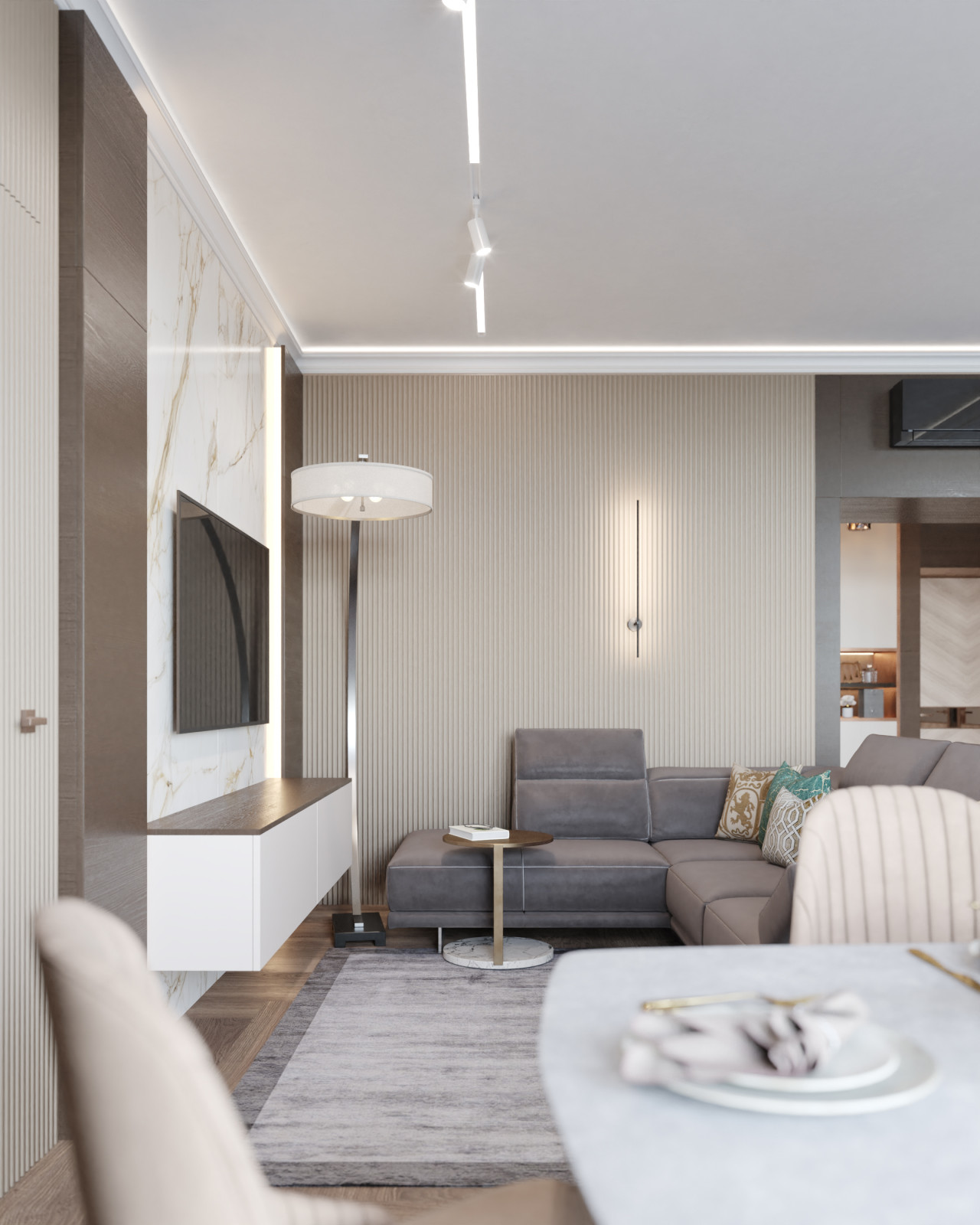 Квартира 130 м² в ЖК «Монополист»